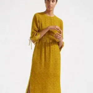 green emerald velvet dress Metallic Jersey Maxi Dress main image 0